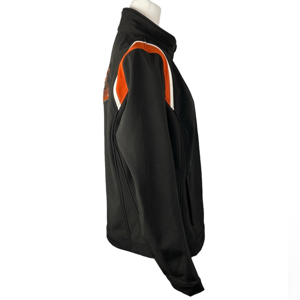 Harley Davidson Full Zip Motorcycle Riding Jacket Womens Size large embroidered - Picture 3 of 10
